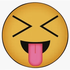 Deerlux Emoji Style Round Funny Smiley Face Kids Area Rug, Tongue Out With Closed Eyes Emoji Rug, 36'' X 36'' 8 Deerlux Emoji Style Round Funny Smiley Face Kids Area Rug, Tongue Out With Closed Eyes Emoji Rug, 36'' X 36'' -Child Home Decoration Store GUEST 50d71825 428e 45ca a762 8e8db0cd3e15