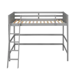 Twin Size Wood Loft Bed With Ladder-ModernLuxe 14 Twin Size Wood Loft Bed With Ladder-ModernLuxe -Child Home Decoration Store GUEST 51e4289b 78dd 46b0 9f88 b5d42fc7a7e3