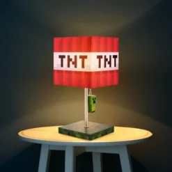 Minecraft TNT Table Lamp (Includes LED Light Bulb) -Child Home Decoration Store GUEST 535e2604 8c25 4968 92d2 8a0a7b2a523a