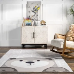 NuLOOM Indigo Otter Kids Machine Washable Area Rug 17 NuLOOM Indigo Otter Kids Machine Washable Area Rug -Child Home Decoration Store GUEST 5440a7e1 512c 461d 8594 839e610fc007