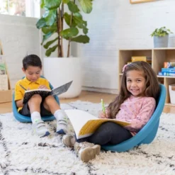 ECR4Kids Leaf Floor Seat, Portable Plastic Kid's Scoop Chair, 6-Piece 14 ECR4Kids Leaf Floor Seat, Portable Plastic Kid's Scoop Chair, 6-Piece -Child Home Decoration Store GUEST 5470f9fb e649 4e67 8c5e 6b798318f9e9