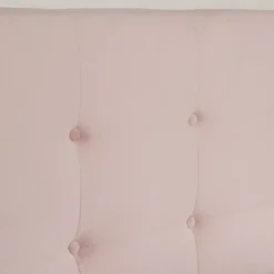 Maliza Upholstered Complete Platform Bed Pale Pink - South Shore -Child Home Decoration Store GUEST 54eea582 e5e4 4547 a24e 3229aa3de450