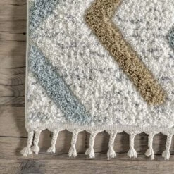 Lillie Abstract Diamond Kids Tassel Area Rug 14 Lillie Abstract Diamond Kids Tassel Area Rug -Child Home Decoration Store GUEST 581d2fde 4e45 413f a913 0e07778d1a69