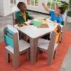 KidKraft Pocket Storage Table And Chair Set -Child Home Decoration Store GUEST 59768fa4 64b6 46f1 a31f 2caccb86d237