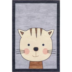 NuLOOM Samantha Kitten Kids Machine Washable Area Rug -Child Home Decoration Store GUEST 59851218 2079 4860 b782 41210ed85296