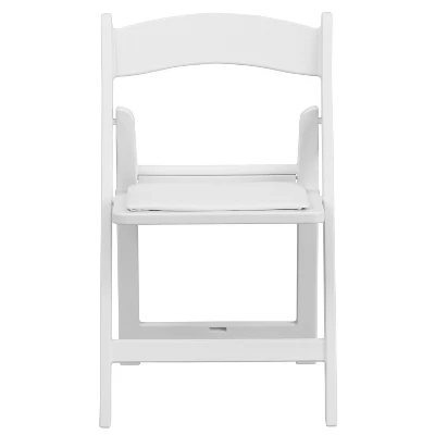 Emma And Oliver 10 Pack Kids White Resin Folding Event Party Chair With Vinyl Padded Seat 9 Emma And Oliver 10 Pack Kids White Resin Folding Event Party Chair With Vinyl Padded Seat - Image 7