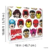 Marvel Comics Classic Faces Peel & Stick Wallpaper - RoomMates 1 Marvel Comics Classic Faces Peel & Stick Wallpaper - RoomMates -Child Home Decoration Store GUEST 5b143e91 b2be 4a43 bfc7 0b51519de465