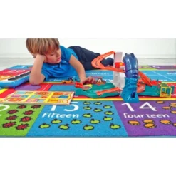 KC CUBS Boy & Girl Kids Math Symbols, Numbers & Shapes Educational Learning & Fun Game Play Area Nursery Bedroom Classroom Rug Carpet -Child Home Decoration Store GUEST 603c635b 2531 4c77 b5f1 3694b8a2e6ed