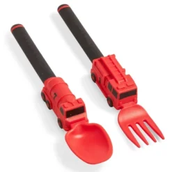 2pc Plastic Utensil Set - Dinneractive 19 2pc Plastic Utensil Set - Dinneractive -Child Home Decoration Store GUEST 634ae49c 2f70 459e adea 622706c4e4c3