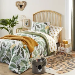 Twin Rattan Kids' Bed Natural - Pillowfort™ -Child Home Decoration Store GUEST 64ab9aeb 410c 4a12 9a31 ee15f315b726