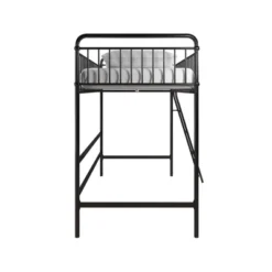 Twin Kaila Metal Loft Bed Black - Room & Joy -Child Home Decoration Store GUEST 65d72bd4 86ad 4452 aa54 72d286a50146