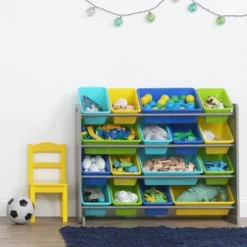 Kids' Super-Size Toy Organizer Elements Collection Gray - Humble Crew -Child Home Decoration Store GUEST 6b8ca1b7 700a 477a bc56 0f7717cc5976