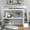 Twin Size Loft Bed With Storage Staircase And Built-in Desk-ModernLuxe -Child Home Decoration Store GUEST 6bfa71cc f85a 4e48 906a d6b72d12c3cc