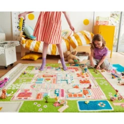 39"x59" Beach House 3D Play Rug - IVI -Child Home Decoration Store GUEST 701901e6 a7a8 4380 8902 6d4f7b1b2d2e