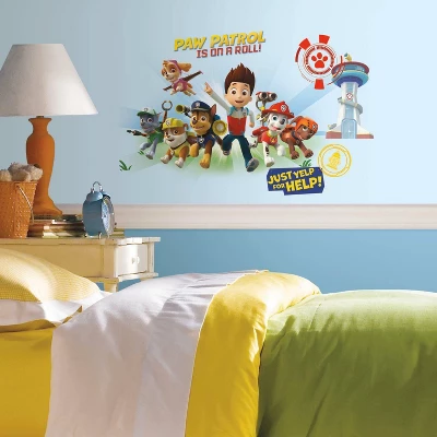 Roommates PAW Patrol Wall Graphix Peel And Stick Giant Wall Decal 4 Roommates PAW Patrol Wall Graphix Peel And Stick Giant Wall Decal - Image 2