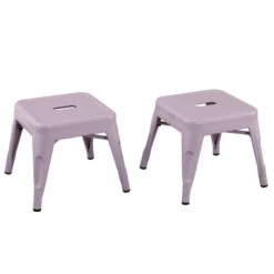 Harper & Hudson Set Of 2 Kids' Metal Stools - ACEssentials -Child Home Decoration Store GUEST 76361afe f7c0 4059 8fb8 7791e26f7adb