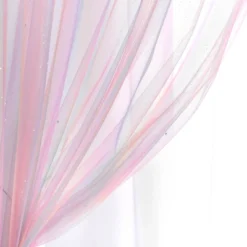 Kids' Rainbow Sheer Rod Pocket With Lining Single Window Curtain Panel Rainbow/White - Lush Décor -Child Home Decoration Store GUEST 78ed79f9 581e 459e 84fc 90965b51f733