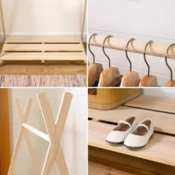 Sweedi Scandinavian Kids' Clothes Rack Natural Wood - South Shore 14 Sweedi Scandinavian Kids' Clothes Rack Natural Wood - South Shore -Child Home Decoration Store GUEST 79485b89 29c9 44e0 b61a e8e3cb0d5baf