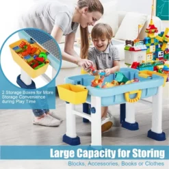 Costway 6 In 1 Kids Activity Table Set W/ Chair Toddler Luggage Building Block Table -Child Home Decoration Store GUEST 7dd4ddac faf9 4992 9660 f1975eacd383