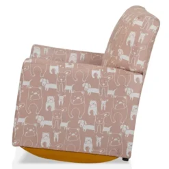 Tonai Animal Print Kids' Rocking Chair Pink - HOMES: Inside + Out 12 Tonai Animal Print Kids' Rocking Chair Pink - HOMES: Inside + Out -Child Home Decoration Store GUEST 800a9bb9 047c 401c bb1c cb39d81aef3b