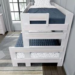 Max & Lily Farmhouse Twin Over Full Bunk Bed -Child Home Decoration Store GUEST 8041e9c9 7180 459a b929 b42785817c5d