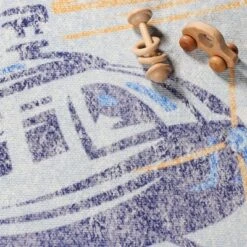 World Traveler Playful Helicopter Kids Playroom Indoor Area Rug By Blue Nile Mills -Child Home Decoration Store GUEST 87790130 a467 4f69 9e85 70f8c4b9c741