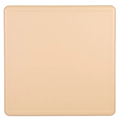 Emma And Oliver 24" Square Plastic Height Adjustable Activity Table Set With 2 Chairs 6 Emma And Oliver 24" Square Plastic Height Adjustable Activity Table Set With 2 Chairs - Image 4