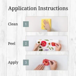 Watercolor Wildflowers Wall Decor - Decalcomania -Child Home Decoration Store GUEST 8b7e4b50 1ac9 4c9f 8c3a dfadbb0e7683