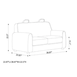 Upholstered Kids' Sofa Gray - Pillowfort™ 11 Upholstered Kids' Sofa Gray - Pillowfort™ -Child Home Decoration Store GUEST 8bd0e36e 147c 4c1d bcfb 73703a97ebdd