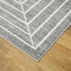 5'3"x7' Elias Stripe Kids' Area Rug Gray - Balta Rugs -Child Home Decoration Store GUEST 8ce743ee 2880 49a4 b8c1 12fd6824984f