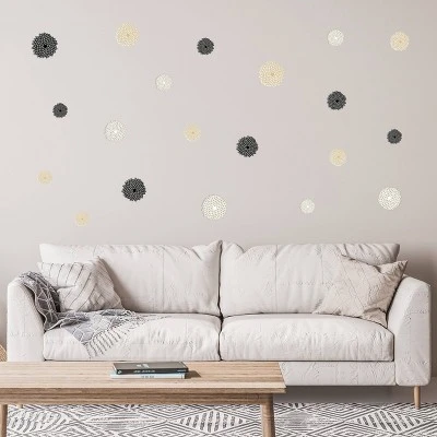 Zinnias Wall Decor - Decalcomania 5 Zinnias Wall Decor - Decalcomania - Image 3