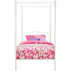 Twin Clara Metal Bed White - Room & Joy -Child Home Decoration Store GUEST 8ed11678 923b 44e6 8c69 09bdd17053ae