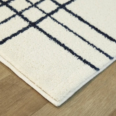 Turner Plaid Kids' Rug White - Balta Rugs 4 Turner Plaid Kids' Rug White - Balta Rugs - Image 2