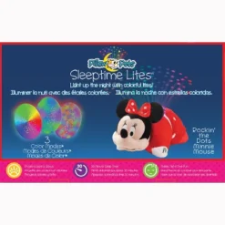 Disney Minnie Mouse Sleeptime Lite Plush LED Nightlight Red - Pillow Pets -Child Home Decoration Store GUEST 906bdb6c 2a83 4dba 8e2a 2f95789472d5