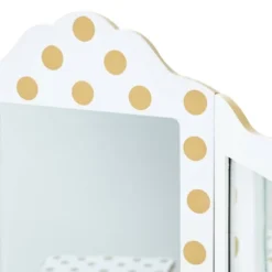 Fashion Polka Dot Gisele Play Vanity Set - Teamson Kids -Child Home Decoration Store GUEST 90a1e1b4 bd50 409b 9017 cf2e71ed1d3c