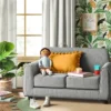 Upholstered Kids' Sofa Gray - Pillowfort™ -Child Home Decoration Store GUEST 916f74db 27a9 444c 94f1 651e6c99f317