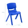 ECR4Kids Plastic School Stack Chair For Indoors And Outdoors, 14in Seat Height, 4-Pack 2 ECR4Kids Plastic School Stack Chair For Indoors And Outdoors, 14in Seat Height, 4-Pack -Child Home Decoration Store GUEST 930c1705 b282 4c14 9d65 32ef60b95169