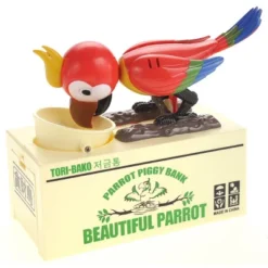Ready! Set! Play! Link Parrot Bird Coin Saving Bank, Money Box For Girls & Boys -Child Home Decoration Store GUEST 96db3c69 5173 4973 9cee e40df431cd92