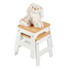 Melissa & Doug Wooden Stools - Set Of 2 - White/Natural -Child Home Decoration Store GUEST 974d1f19 bb73 4210 b70b 4f83b4f09b7e