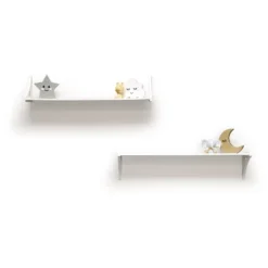 36" Topsy Turvey 2 In 1 Kids' Shelf With Brackets For Underneath Or Facing Upward White - InPlace 12 36" Topsy Turvey 2 In 1 Kids' Shelf With Brackets For Underneath Or Facing Upward White - InPlace -Child Home Decoration Store GUEST 97688958 f68b 495b a169 a3e5a00d2b5e