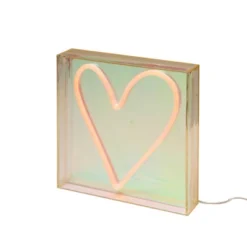 Teen Iridescent Heart Acrylic Box Novelty Table Lamp Pink - West & Arrow 7 Teen Iridescent Heart Acrylic Box Novelty Table Lamp Pink - West & Arrow -Child Home Decoration Store GUEST 99fa80ef ff4b 44fd b996 92afcb093663