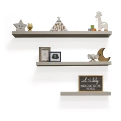 Slimline Low Profile Floating Shelf For Kids' Room - InPlace -Child Home Decoration Store GUEST 9a74dae5 8d32 4916 bab3 a5057713f959