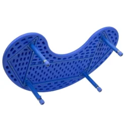 Emma And Oliver 35"W X 65"L Half-Moon Plastic Height Adjustable Activity Table -Child Home Decoration Store GUEST 9f550d88 dcd1 4305 8e57 1287e4008595