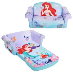 Marshmallow Furniture Disney's 2 In 1 Flip Open Compressed Foam Sofa And Sleeper Bed With Washable Cover -Child Home Decoration Store GUEST 9f6551e9 4f94 46c3 a612 0541773adee2