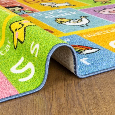 KC CUBS Boy & Girl Kids ABC Alphabet W/ Animals & Sounds Educational Learning & Fun Game Play Nursery Bedroom Classroom Rug Carpet 8 KC CUBS Boy & Girl Kids ABC Alphabet W/ Animals & Sounds Educational Learning & Fun Game Play Nursery Bedroom Classroom Rug Carpet - Image 6