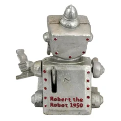 Design Toscano Robert The Robot Die-Cast Iron Mechanical Coin Bank -Child Home Decoration Store GUEST a2c08621 de3d 4e0a b367 74b0bf1a485e