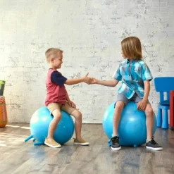 Gaiam Stay N Play Ball Kids' Active Sitting Chair -Child Home Decoration Store GUEST a4b9e05d 548e 48fc 938b 26e90d65213a