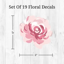 Pastel Floral Wall Decor - Decalcomania -Child Home Decoration Store GUEST a882d028 a984 48ea b7e6 b6d808c8f4bc