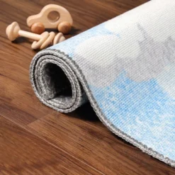 World Traveler Playful Helicopter Kids Playroom Indoor Area Rug By Blue Nile Mills -Child Home Decoration Store GUEST aa0c3cc3 1db8 4902 b543 063280dc220e