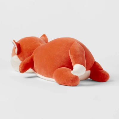 Fox Weighted Plush Kids' Throw Pillow White/Blush - Pillowfort™ 4 Fox Weighted Plush Kids' Throw Pillow White/Blush - Pillowfort™ - Image 2